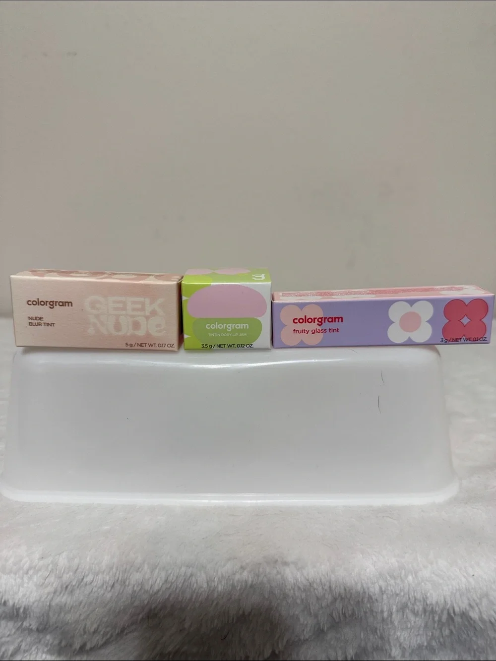 Colorgram Lip Balm & Gloss Set - Pink and Green Shades